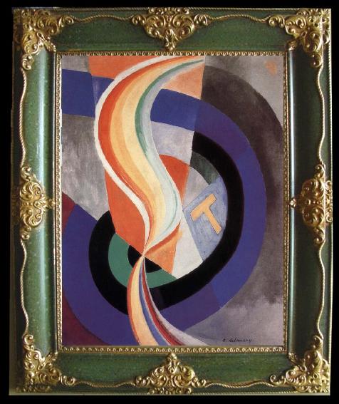 framed  Delaunay, Robert Propeller, Ta119-4